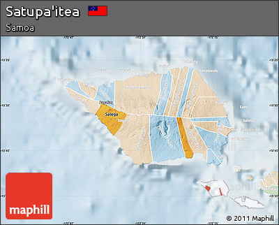 Political Map of Satupa'itea, lighten