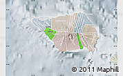 Political Shades Map of Satupa'itea, lighten, semi-desaturated