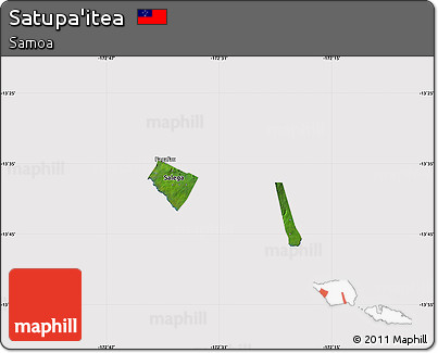 Satellite Map of Satupa'itea, cropped outside