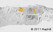 Political Panoramic Map of Satupa'itea, lighten, desaturated