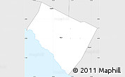 Silver Style Simple Map of Salega
