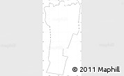 Blank Simple Map of Sagaga Le Usoga, cropped outside, no labels