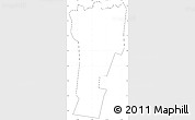 Blank Simple Map of Sagaga Le Usoga, cropped outside