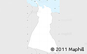 Silver Style Simple Map of Vaimauga West