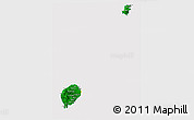 Flag 3D Map of Sao Tome and Principe, flag aligned to the middle