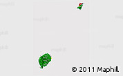 Flag 3D Map of Sao Tome and Principe, flag rotated