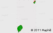 Flag Simple Map of Sao Tome and Principe, flag rotated