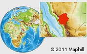 Physical Location Map of Asir