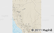 Shaded Relief Map of Asir