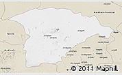 Classic Style 3D Map of Hail