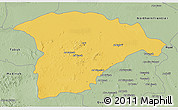 Savanna Style 3D Map of Hail