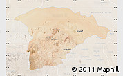 Satellite Map of Hail, lighten
