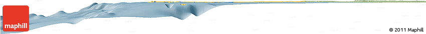 Savanna Style Horizon Map of Dakar