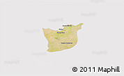 Satellite 3D Map of Kael, cropped outside