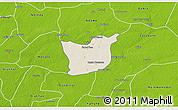 Shaded Relief 3D Map of Kael, physical outside