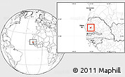 Blank Location Map of Kael