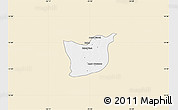 Classic Style Map of Kael, single color outside