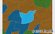 Political Map of Kael, darken