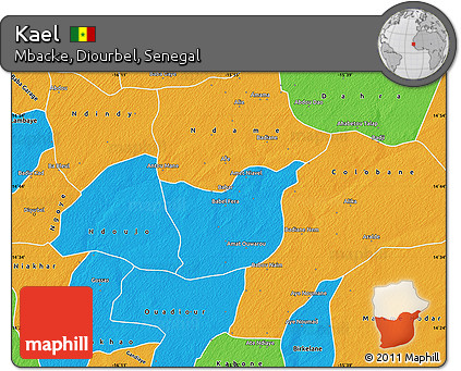 Political Map of Kael