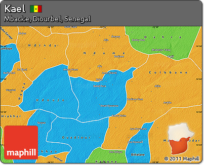 Political Map of Kael