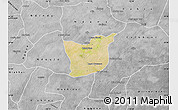 Satellite Map of Kael, desaturated