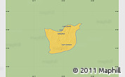 Savanna Style Map of Kael, single color outside