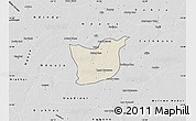 Shaded Relief Map of Kael, desaturated