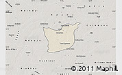 Shaded Relief Map of Kael, semi-desaturated