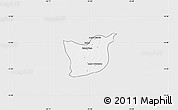 Silver Style Map of Kael, single color outside
