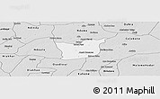 Silver Style Panoramic Map of Kael