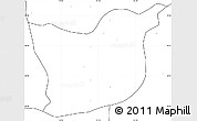 Blank Simple Map of Kael, no labels