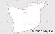 Classic Style Simple Map of Kael, cropped outside