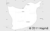 Silver Style Simple Map of Kael