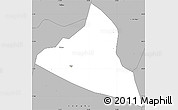 Gray Simple Map of Tattaguine