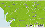 Physical 3D Map of Djilor
