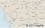 Shaded Relief 3D Map of Djilor