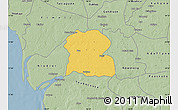 Savanna Style Map of Djilor