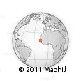 Outline Map of Djilor