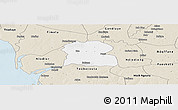 Classic Style Panoramic Map of Djilor