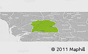 Physical Panoramic Map of Djilor, lighten, desaturated