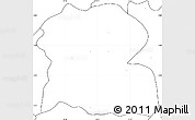 Blank Simple Map of Djilor, no labels