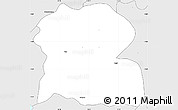 Silver Style Simple Map of Djilor