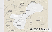Classic Style 3D Map of Gossas