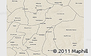 Shaded Relief 3D Map of Gossas