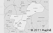 Silver Style 3D Map of Gossas