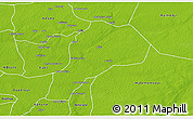 Physical 3D Map of Colobane