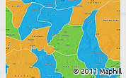 Political Map of Kahone