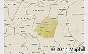 Satellite Map of Kahone, shaded relief outside