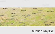 Satellite Panoramic Map of Kahone