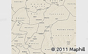 Shaded Relief Map of Gossas